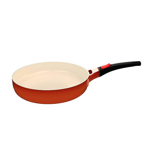 FRIGIDEIRA LE COOK REVESTIMENTO CERAMICO 28CM CABO REMOVIVEL