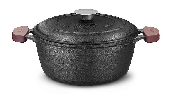 CAÇAROLA  FERRO FUNDIDO TAMPA DE FERRO MTA 24CM 4,0L 8411