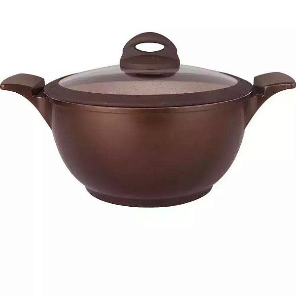 CAÇAROLA LINHA BELGA MTA 20 CM REVESTIMENTO CERÂMICO