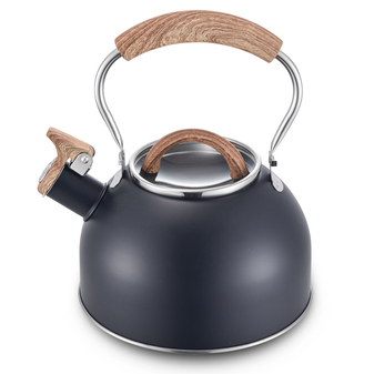 CHALEIRA LINHA INOX MTA 2,0L PRETA INDUÇÃO