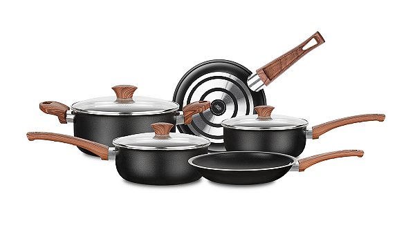 CONJUNTO DE 5 PANELAS MTA CERAMIC+ REVESTIMENTO CERAMICO