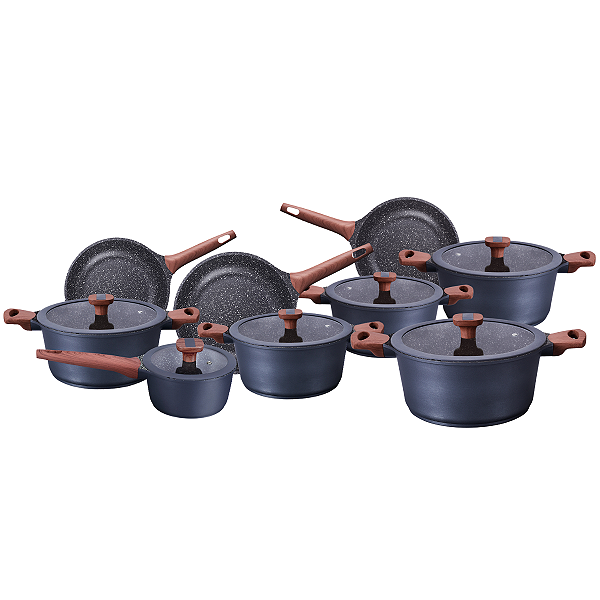 CONJUNTO LINHA TITANIUM MTA 9 PEÇAS MARIAMARIAS ANTIADERENTE