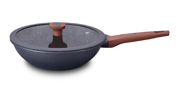 FRIGIDEIRA WOK LINHA TITANIUM MTA 30CM 5,3 LITROS