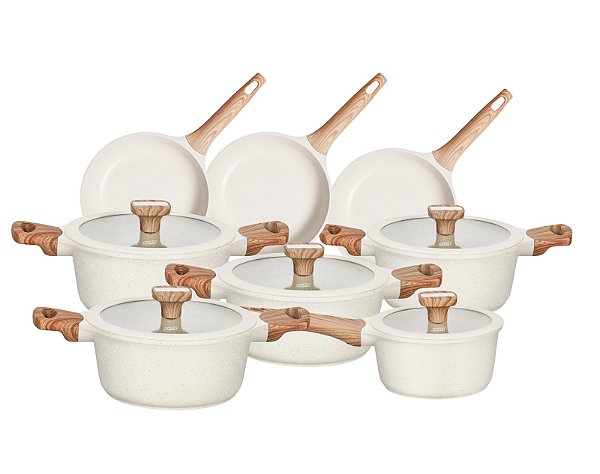 CONJUNTO DE PANELAS TITANIUM MTA 8 PEÇAS