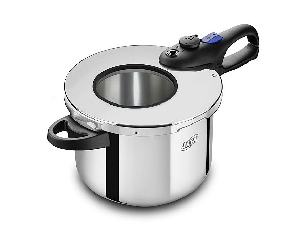 PANELA DE PRESSÃO INOX COM VISOR MTA 6 LITROS 6020