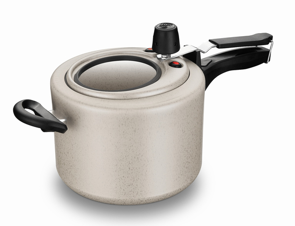 PANELA DE PRESSÃO VISOR MTA 4,5 LITROS BAUNILHA