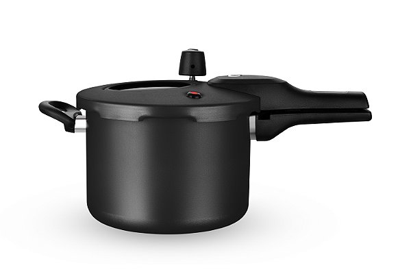 PANELA DE PRESSÃO FECHAMENTO EXTERNO INDUÇÃO BLACK 4,5 L