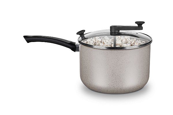 PANELA PIPOQUEIRA SUPRA ANTIADERENTE 4,3 LITROS MTA BAUNILHA