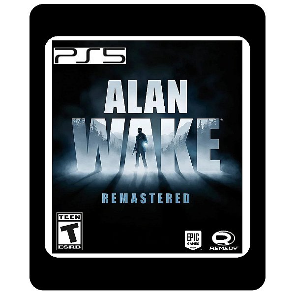 Alan Wake Remastered PS5 Mídia Digital