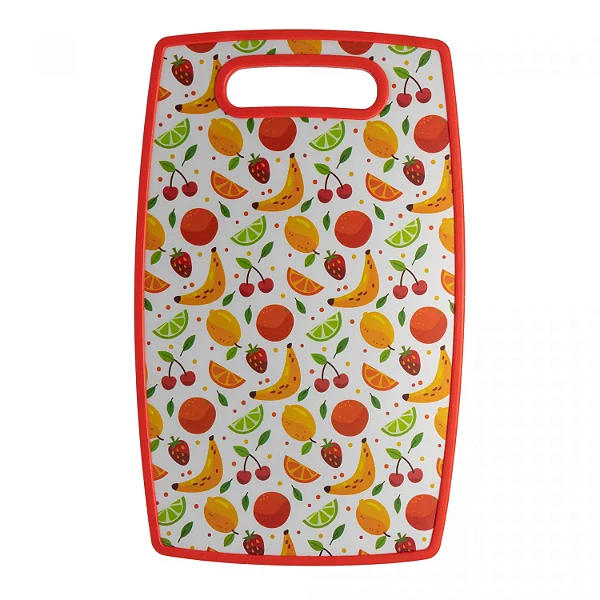 Tábua de Corte Colorida de Plástico - 30cm x 20cm - LYOR