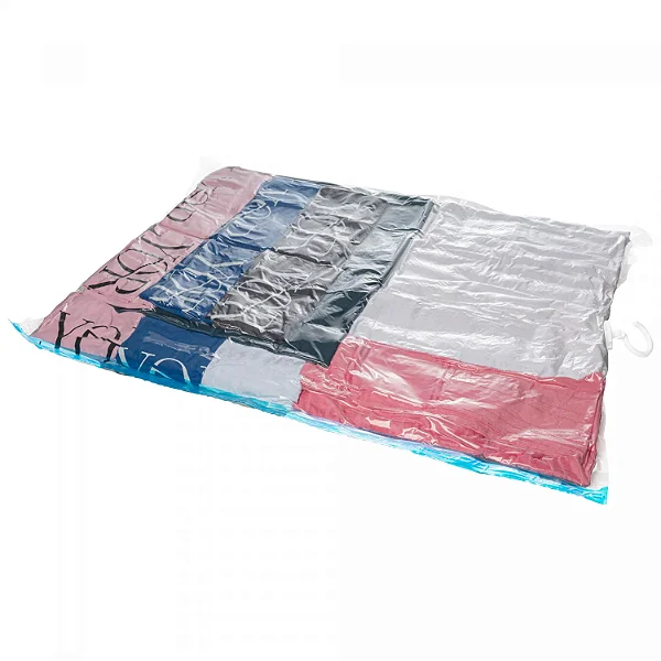 Saco à Vácuo Organizador para Roupas com Cabide em Plástico - 109cmx67cm - LYOR