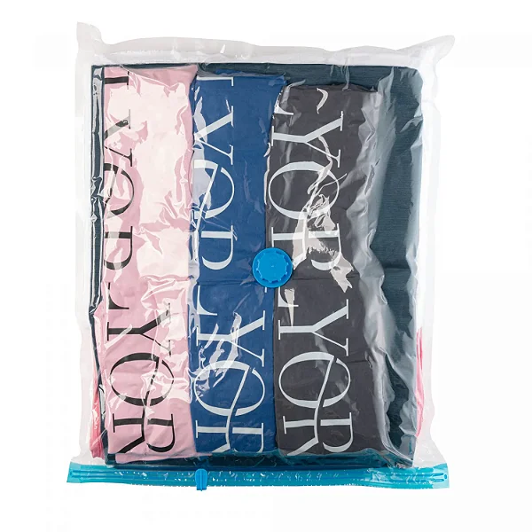 Saco à Vácuo Organizador para Roupas com Cabide - 60cm x 50cm - LYOR