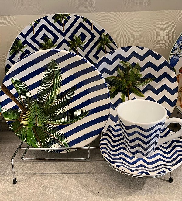 Aparelho de Jantar 20 Peças Palm Beach - Conccept Scalla