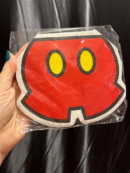 Guardanapo de papel Calça Mickey - Diversão e Estilo para Sua Mesa