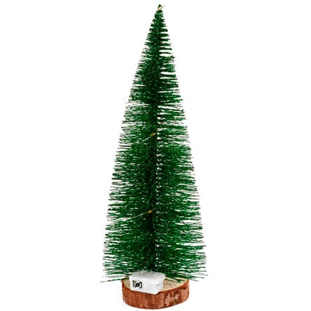 Mini Árvore Natal Com Led 25cm Verde