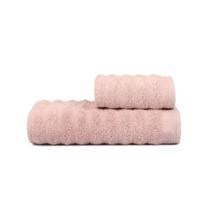 CJ Toalha Aura Rosa Banho e Rosto