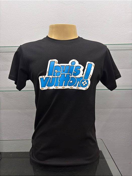 Camiseta Louis Vuitton com Estampa Vibrante