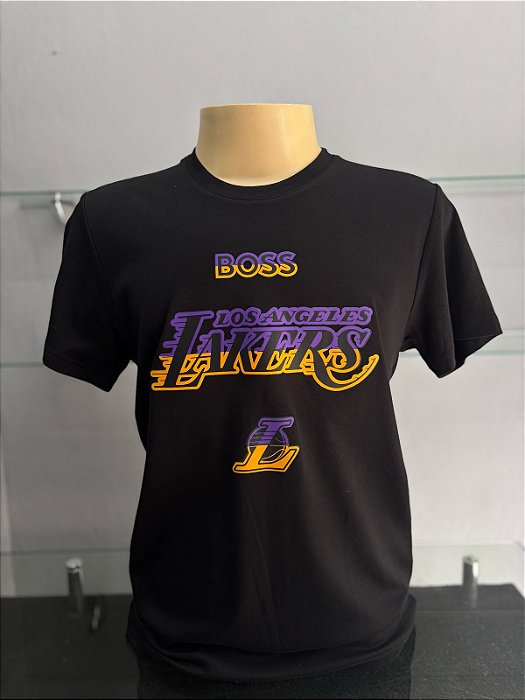 Camiseta Masculina Lakers Boss