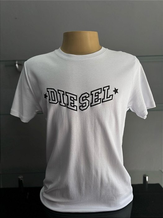 Camiseta Masculina Diesel – Branca