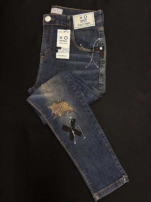 Calça Jogador Jeans