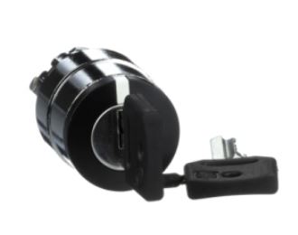 CABEÇOTE PARA COMUTADOR 22MM METALICO COM CHAVE 2 POS