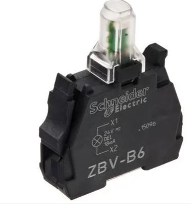 ZBVB6 - BLOCO LUMINOSO COM LED AZUL 24VCA CC