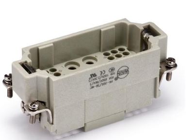 CONECTOR HCD INSERTO DE CONTATOS, MACHO -  HAN K 6/36
