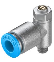 VALVULA REGULADORA DE FLUXO UNIDIRECIONAL GRLA-M5-QS-6-D