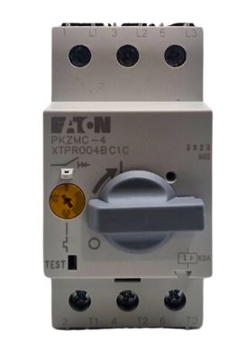 PKZMC-4 DISJUNTOR TRIFASICO PARA TENSAO DE ATE 690V E CORRENTE 4A