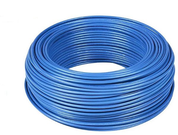 6175/13 CB FLEX AWM STYLE E243582 18 AWG 105 C 600V - AZUL - CERTIFICAÇÃO UL 1015