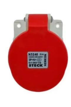 TOMADA EMB 3P+T+N 32A-380/440V VM 6H NEWKON N-5246