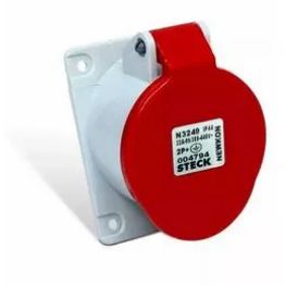 TOMADA SOBR 3P+T 16A-380/440V VM 6H NEWKON N-5046