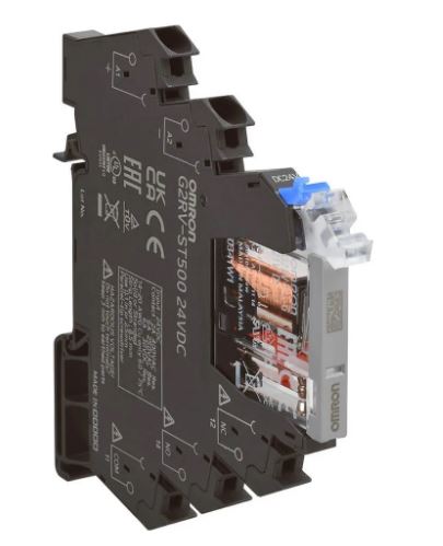 RELE SLIM, 6A, ALIM DC24 BORNE RELE 6,2MM - G2RV-ST500 DC24