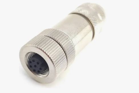 CONECTOR WAKCS8K - 8035193 - M12 - FEMEA - 8 PINOS - ESCHA