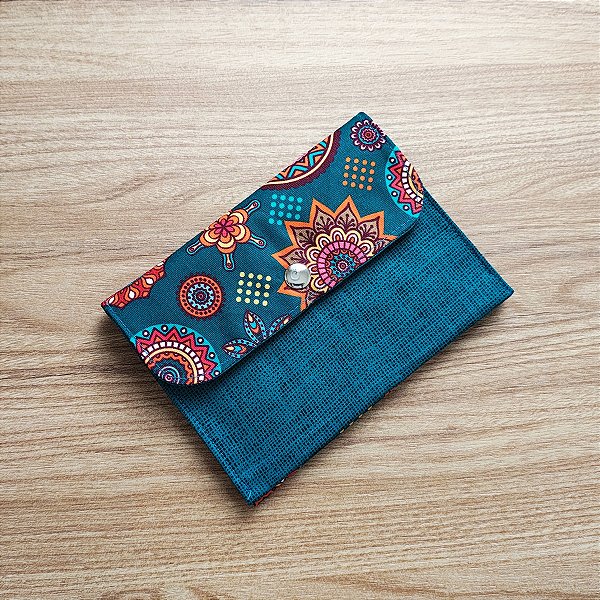 Carteira slim mandala