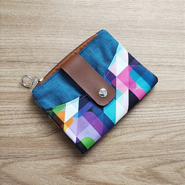 Carteira mosaico