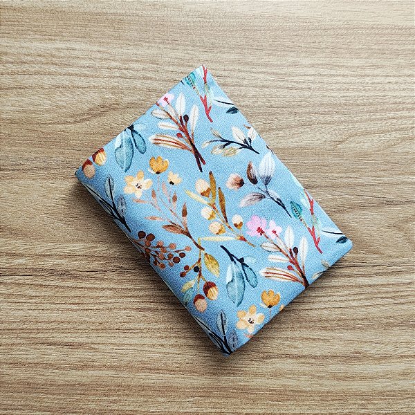 Carteira minimalista flora