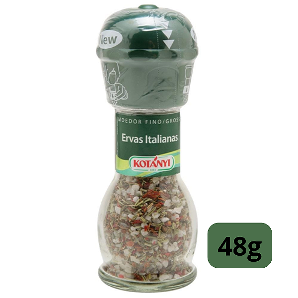 Tempero Kotányi Ervas Italianas, com moedor duplo - 48g
