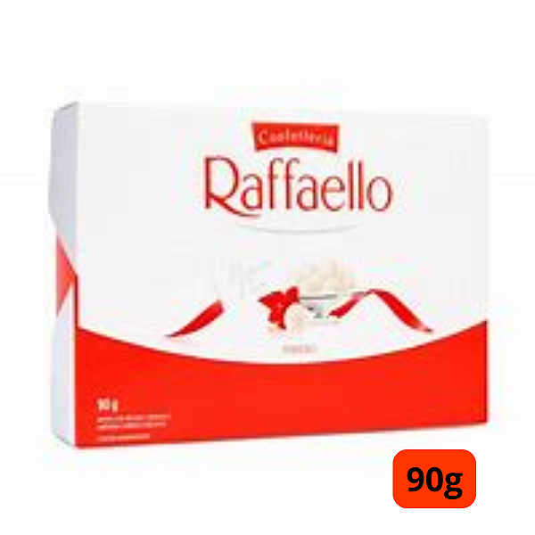 Chocolate Bombom Raffaello 90g - 9unidades