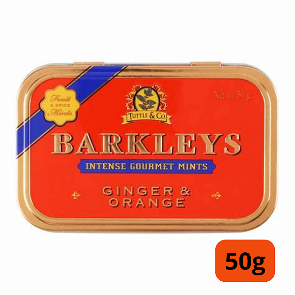 Balas Barkleys Ginger e Orange 50g