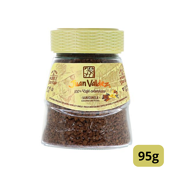Café Juan Valdez Solúvel Liofilizado Sabor Vanicanela 95g