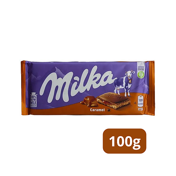 Chocolate Milka Caramel 100g