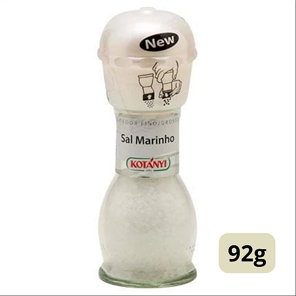 Tempero Kotányi Sal Marinho, com moedor duplo – 92g