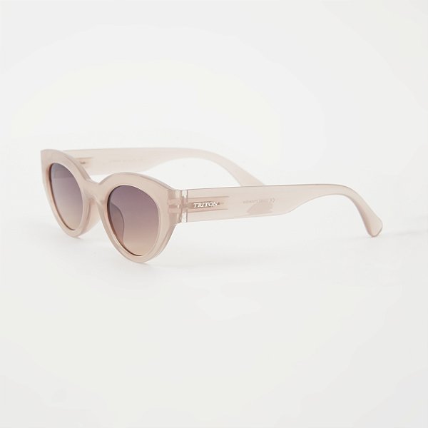 ÓCULOS DE SOL TRITON EYEWEAR GATINHO ACETATO NUDE