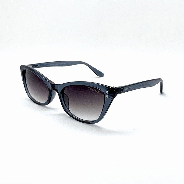 ÓCULOS DE SOL TRITON EYEWEAR GATINHO ACETATO AZUL