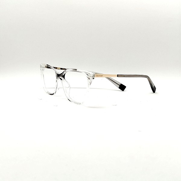 ÓCULOS DE GRAU TRITON EYEWEAR QUADRADO ACETATO TRANSPARENTE