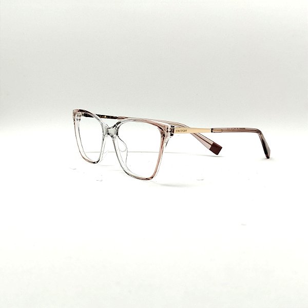 ÓCULOS DE GRAU TRITON EYEWEAR QUADRADO ACETATO ROSA