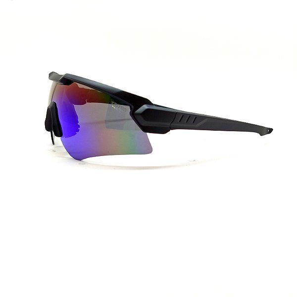 ÓCULOS DE SOL TRITON EYEWEAR ESPORTIVO ACETATO PRETO