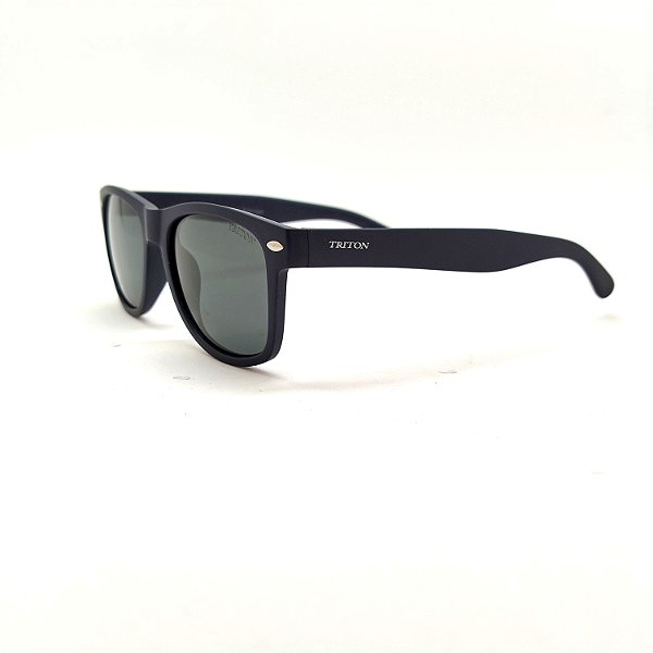 ÓCULOS DE SOL TRITON EYEWEAR POLARIZADO QUADRADO NYLON AZUL FOSCO