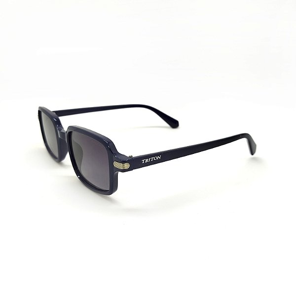 ÓCULOS DE SOL TRITON EYEWEAR QUADRADO ACETATO AZUL